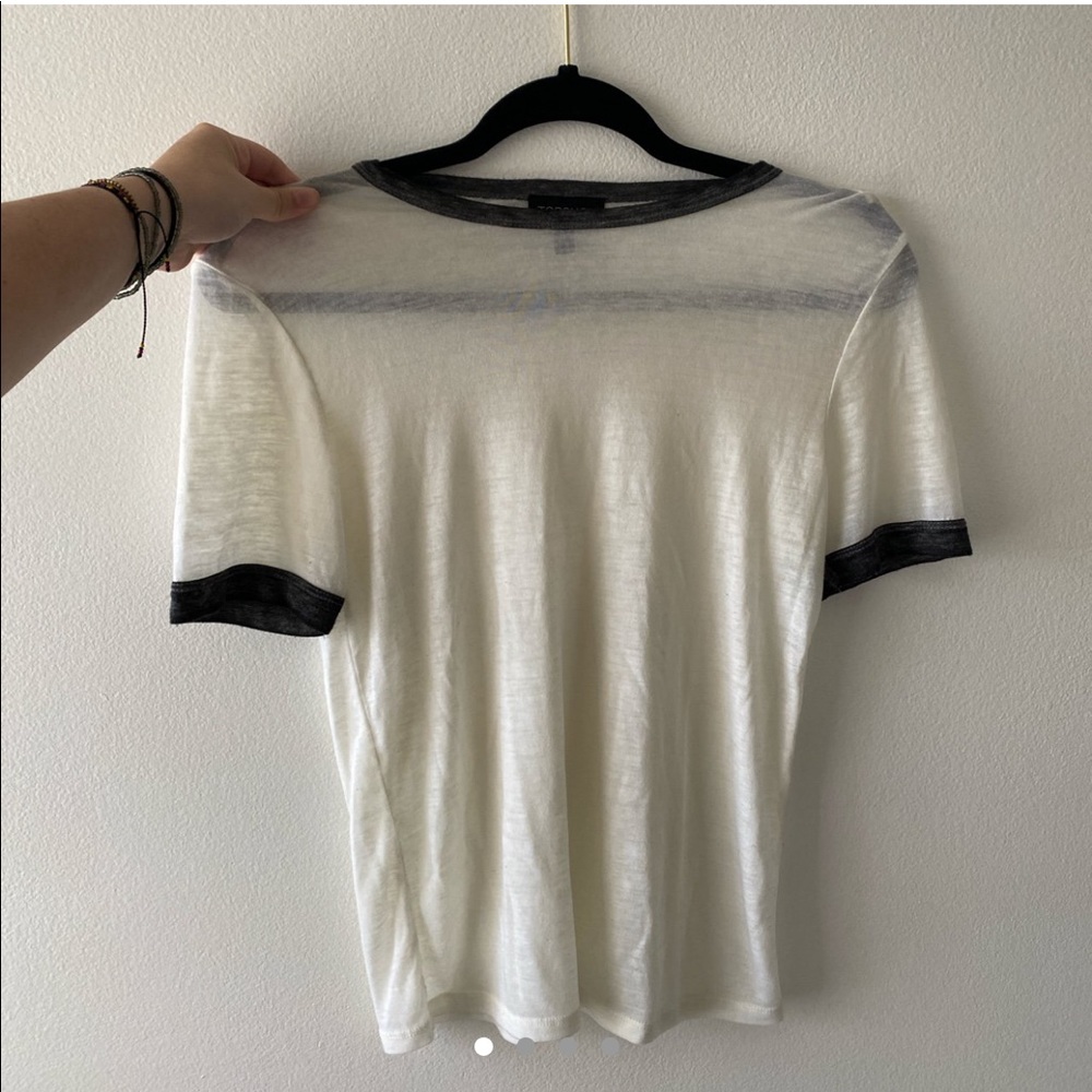 Top Shop white tee